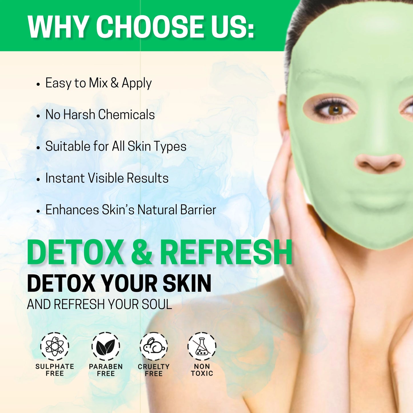 Moringa Algae Peel Off Mask