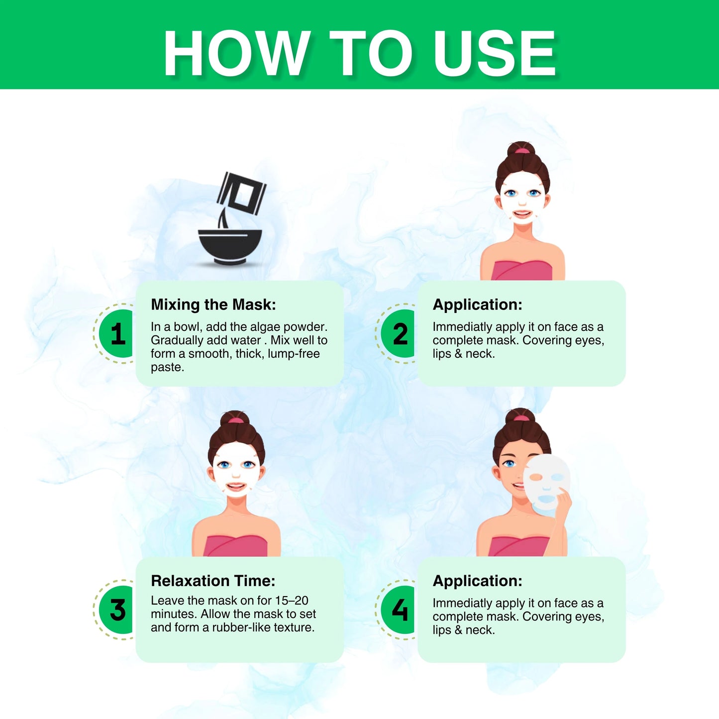 Moringa Algae Peel Off Mask