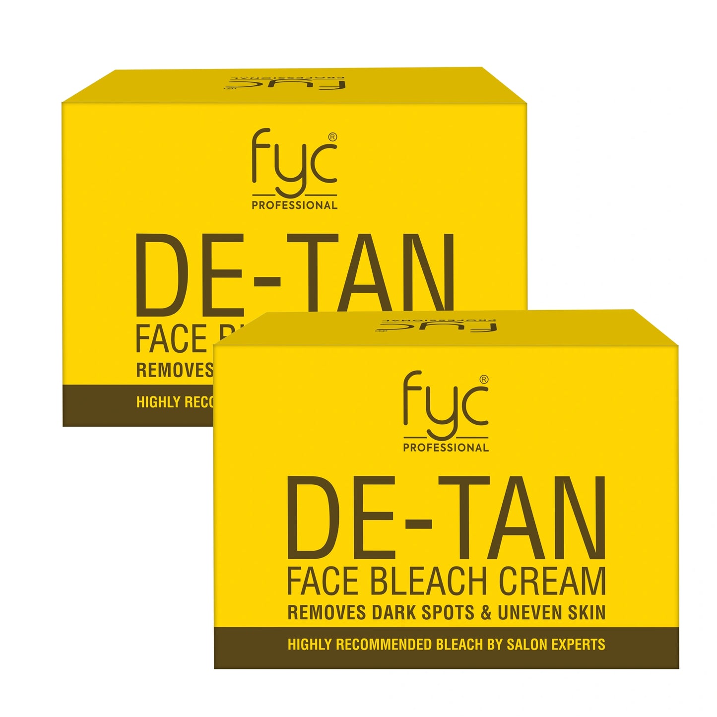 DE TAN FACE BLEACH CREAM TO GET RID OF TAN, DISCOLORATION & UNEVEN SKIN TONE COMBO (540g)