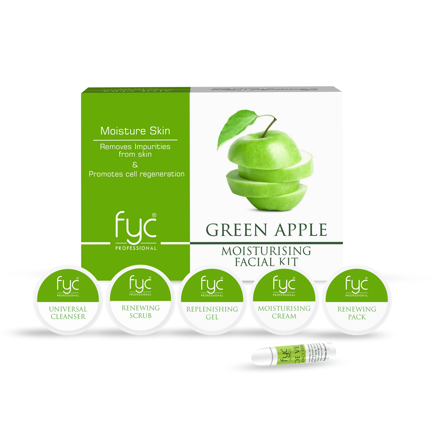 GREEN APPLE MOISTURISING FACIAL KIT (260g)