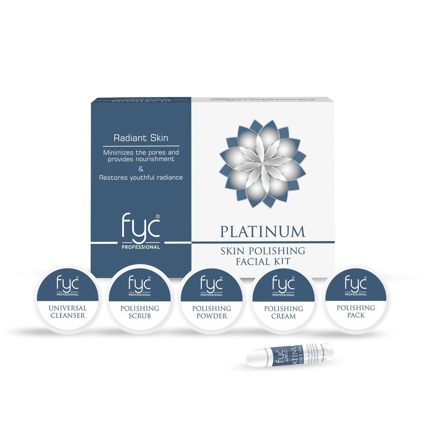 PLATINUM SKIN POLISHER FACIAL KIT (260g)