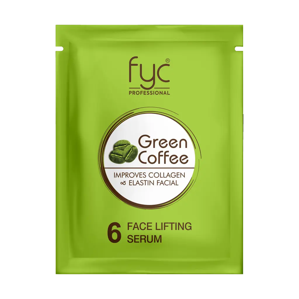 FYC Green Coffee Facial Kit Pouch - Revitalizing & Energizing Skincare Treatment"