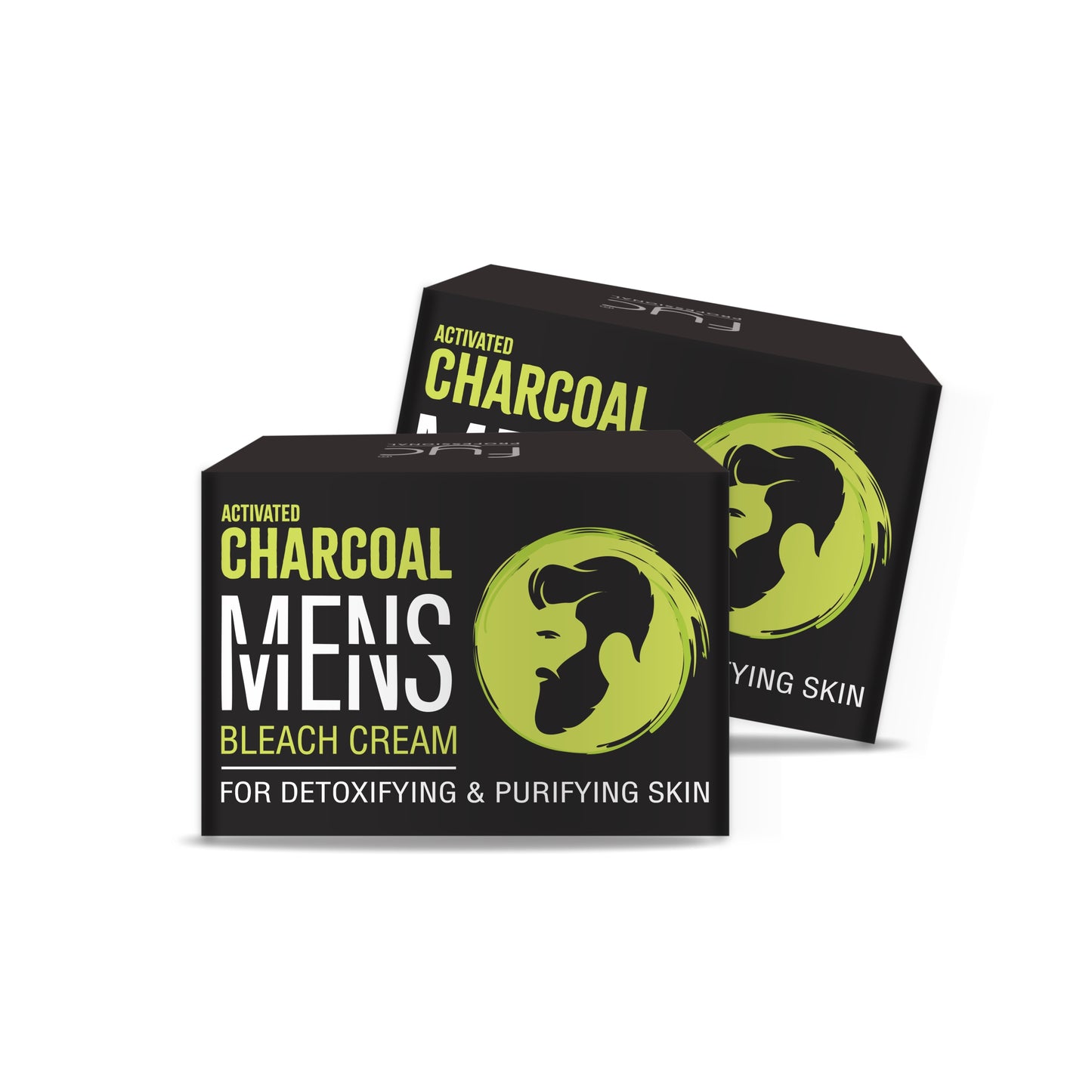 Charcoal men's bleach combo