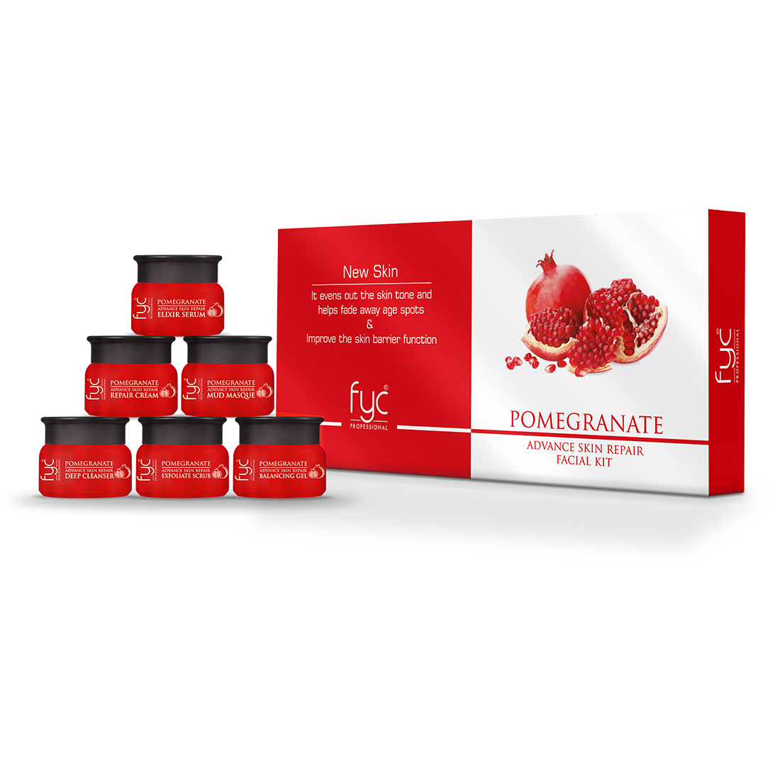 fyc pomegranate facial kit