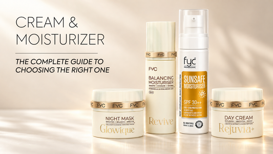 Cream and Moisturiser: How to Choose the Right One for Your Skin