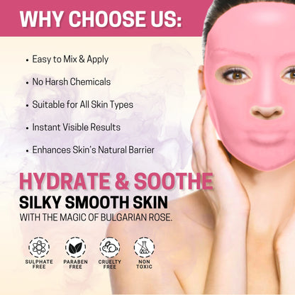 Bulgarian Rose Peel-Off Mask – Pack of 2 (30g Each)