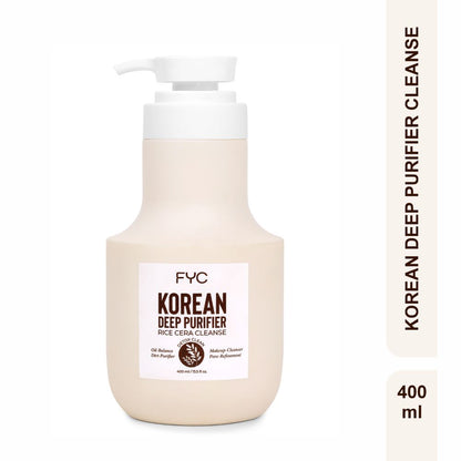 FYC Korean Deep Purifier Face Cleanser with Rice Water & Ginseng Oil