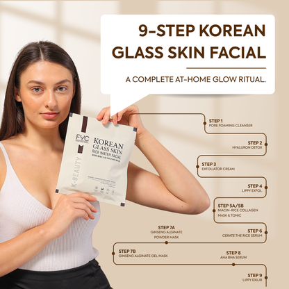 Korean Facial Kit + Sunspritz SPF 50 PA++++ | Dewy Defence Combo