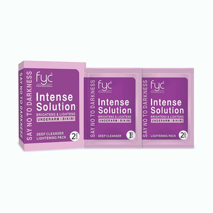 FYC Professional Yavi Cosmetics 2 STEPS OF UNDERARM & BIKINI CARE Deep Cleanser Lightening Pack