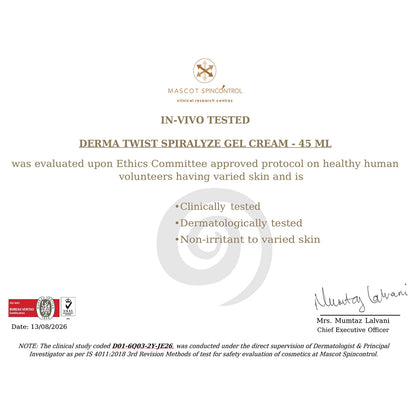 FYC Derma Twist Spiralyze Gel Cream 45ml