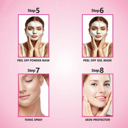 Berry Bomb & Cotton Candy Ice Cream Mask Combo – Ultimate Skin Brightening & Nourishing Facial Kit