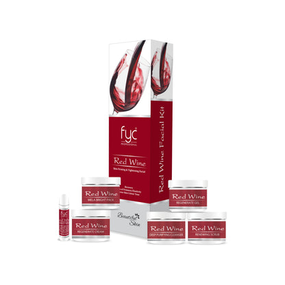 Red Wine Skin Firming & Tightening Facial Kit – 260g