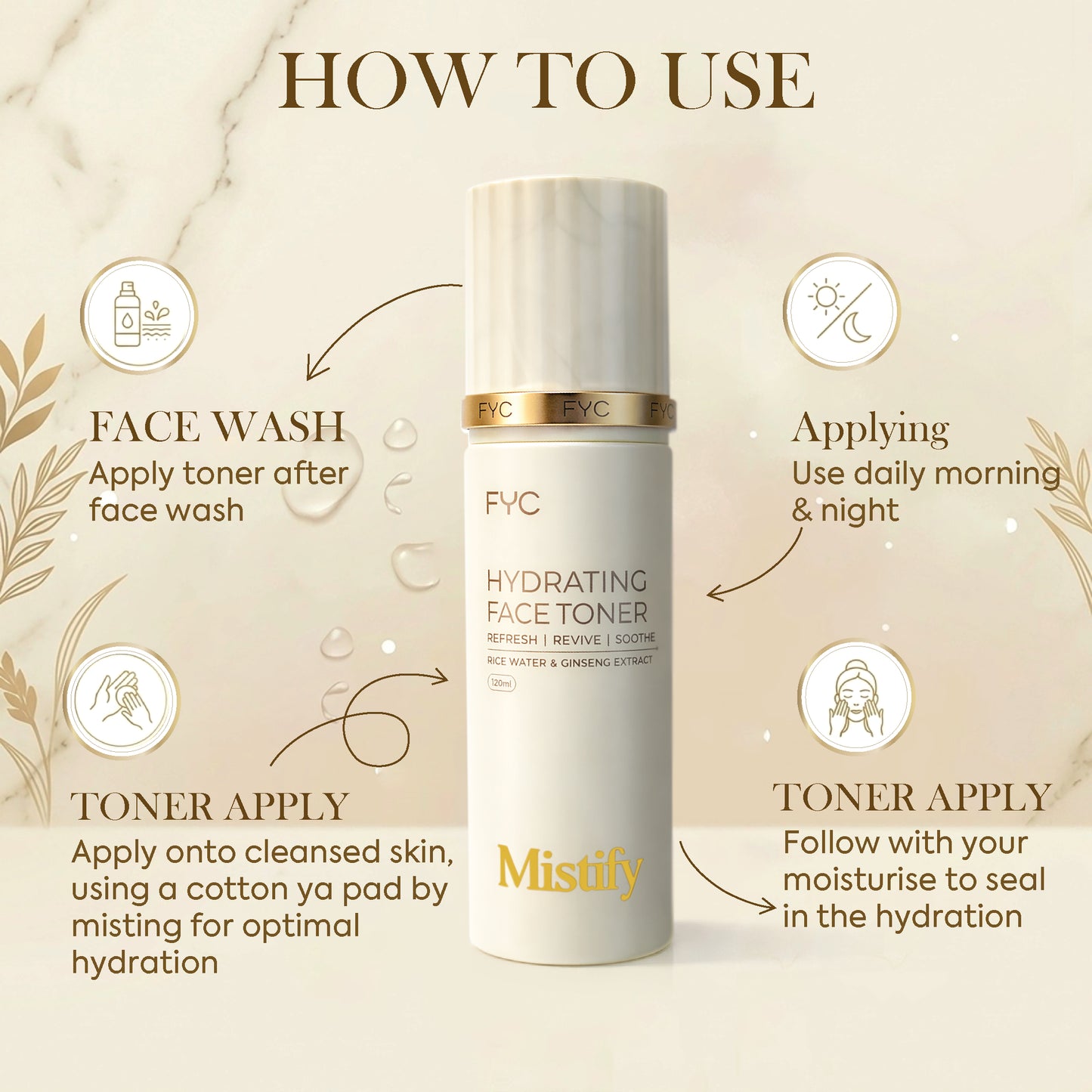 FYC Hydrating Face Toner – Refresh, Revive & Deeply Hydrate Your Skin