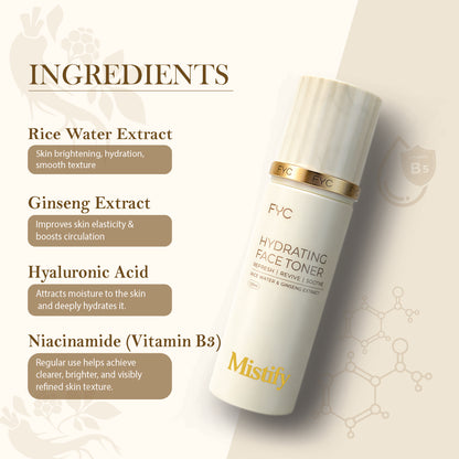 FYC Hydrating Face Toner – Refresh, Revive & Deeply Hydrate Your Skin