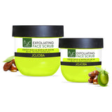 Jojoba Exfoliating face scrub- (400g with 200g face Scrub  Combo )