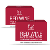 Red Wine Face Bleach Cream: Illuminate Your Skin Complexion COMBO (540g)